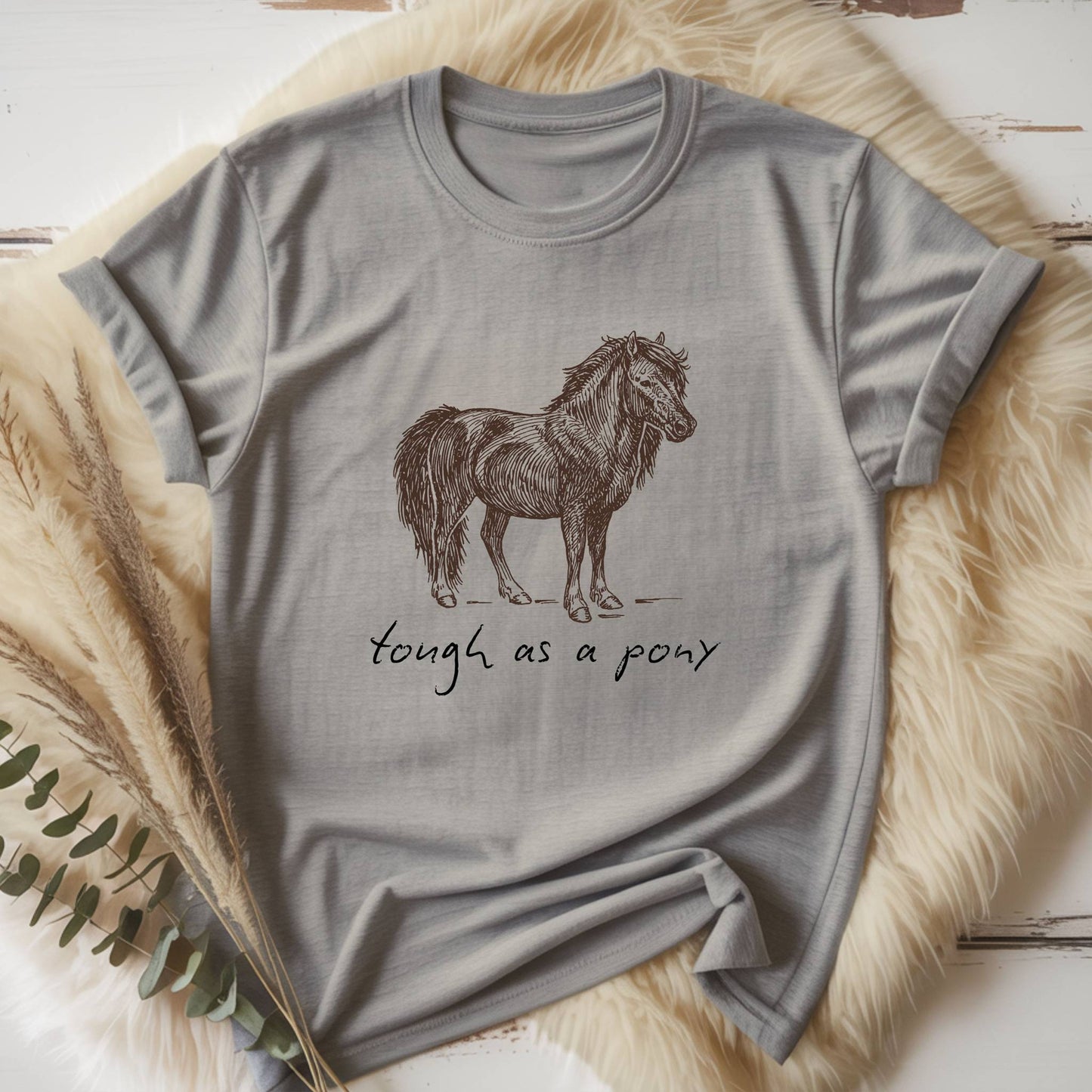 Tough as a Pony - Kids T-Shirt