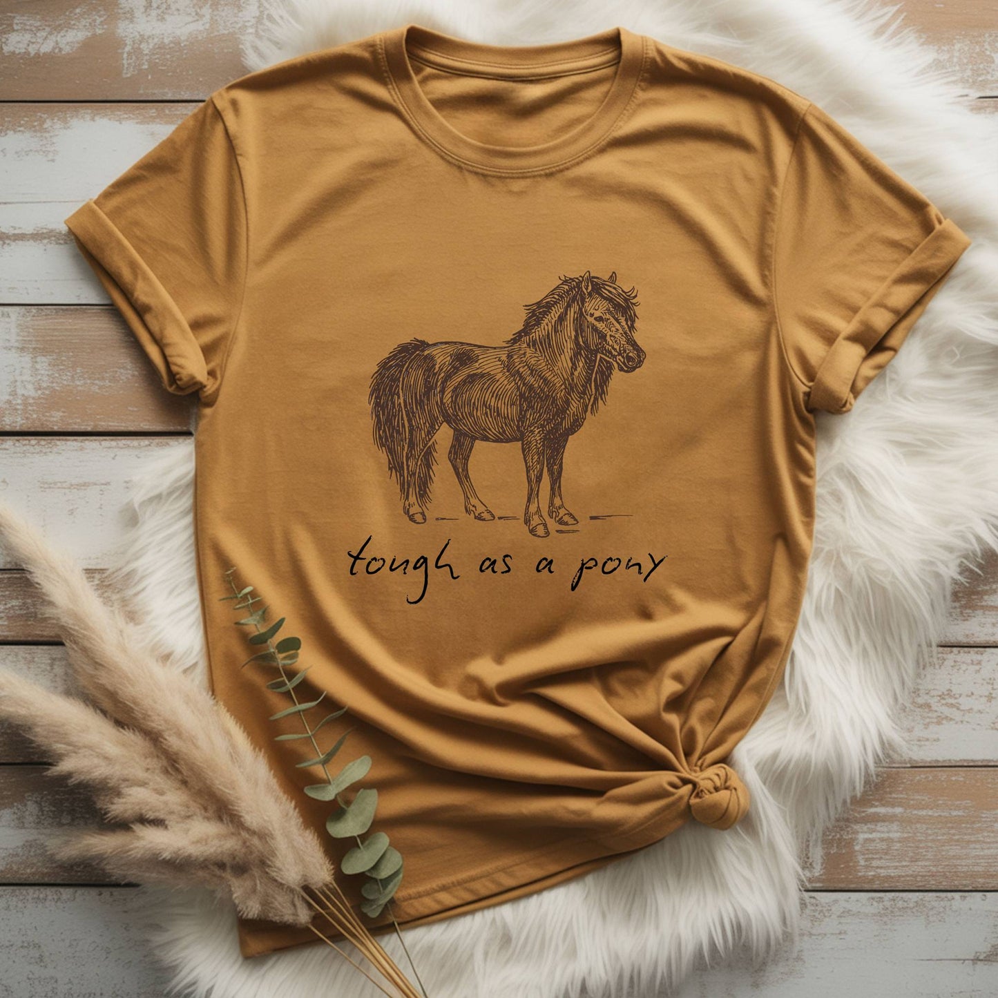 Tough as a Pony - Kids T-Shirt