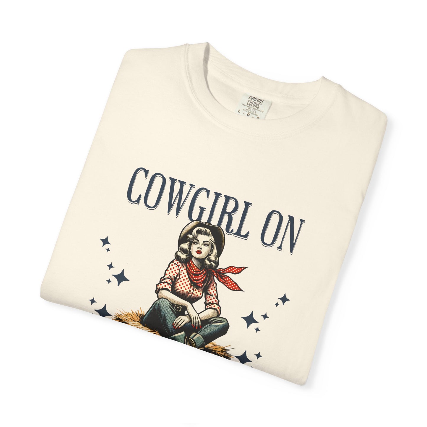 Cowgirl On Vintage Western T-Shirt