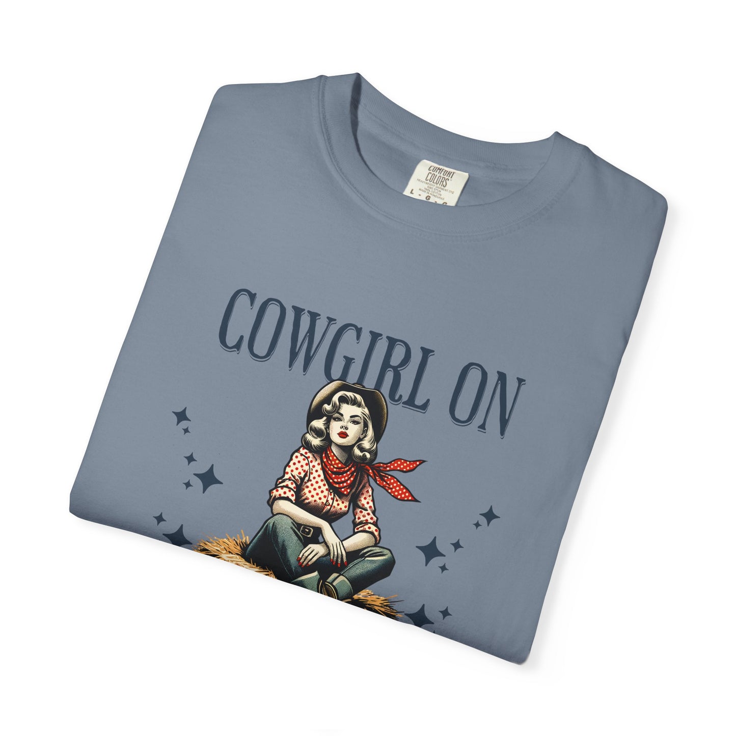 Cowgirl On Vintage Western T-Shirt
