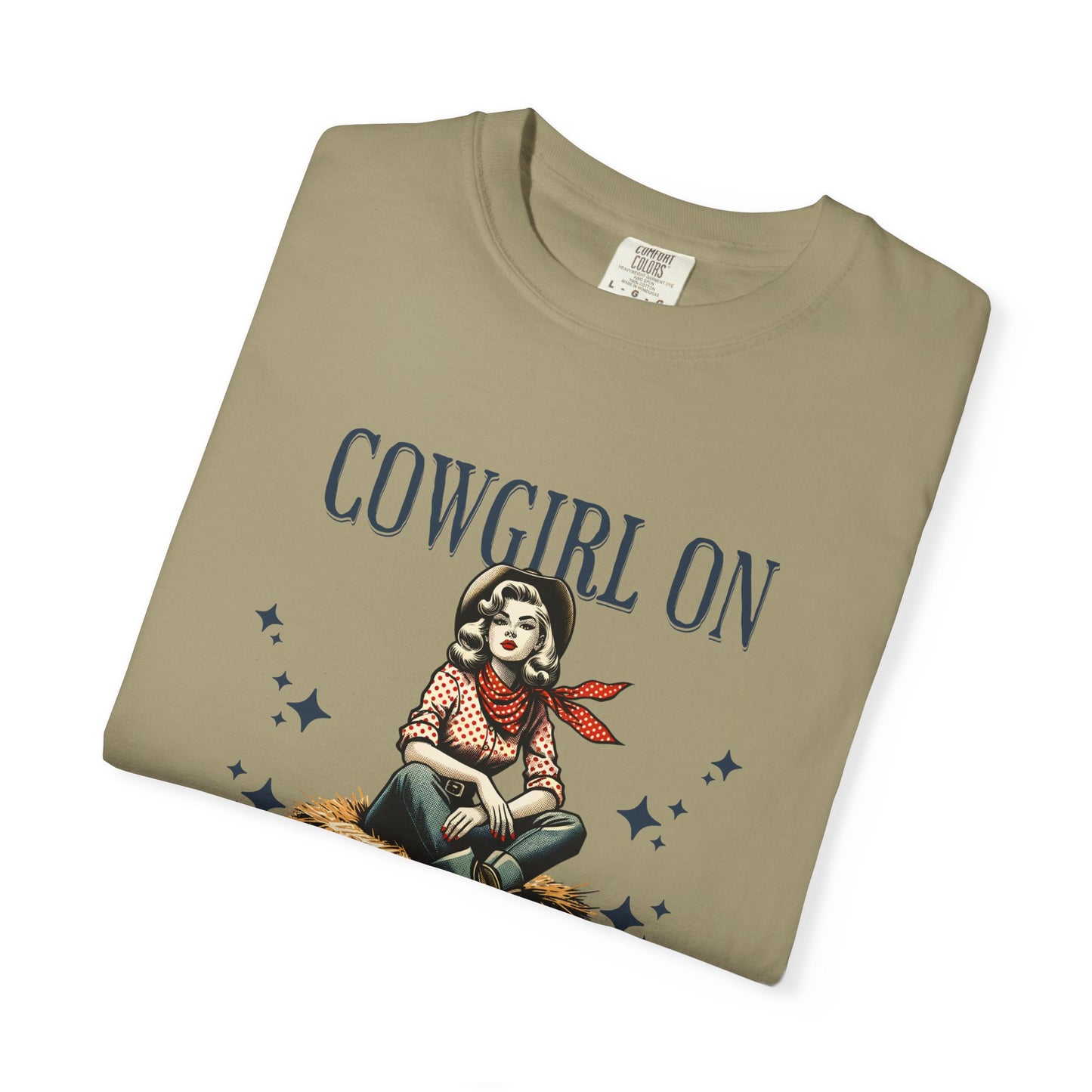 Cowgirl On Vintage Western T-Shirt