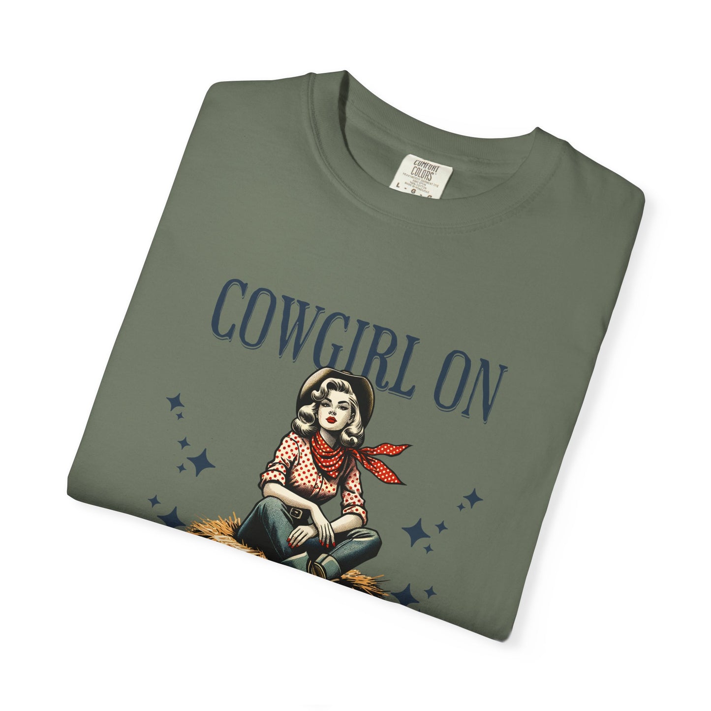 Cowgirl On Vintage Western T-Shirt