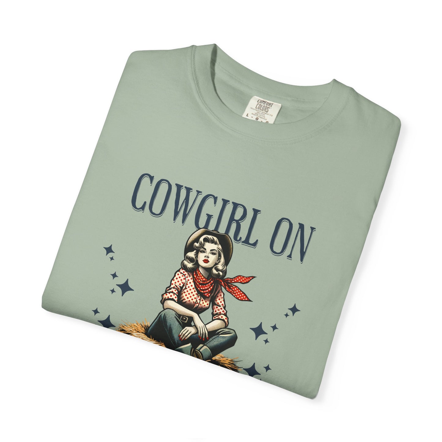 Cowgirl On Vintage Western T-Shirt